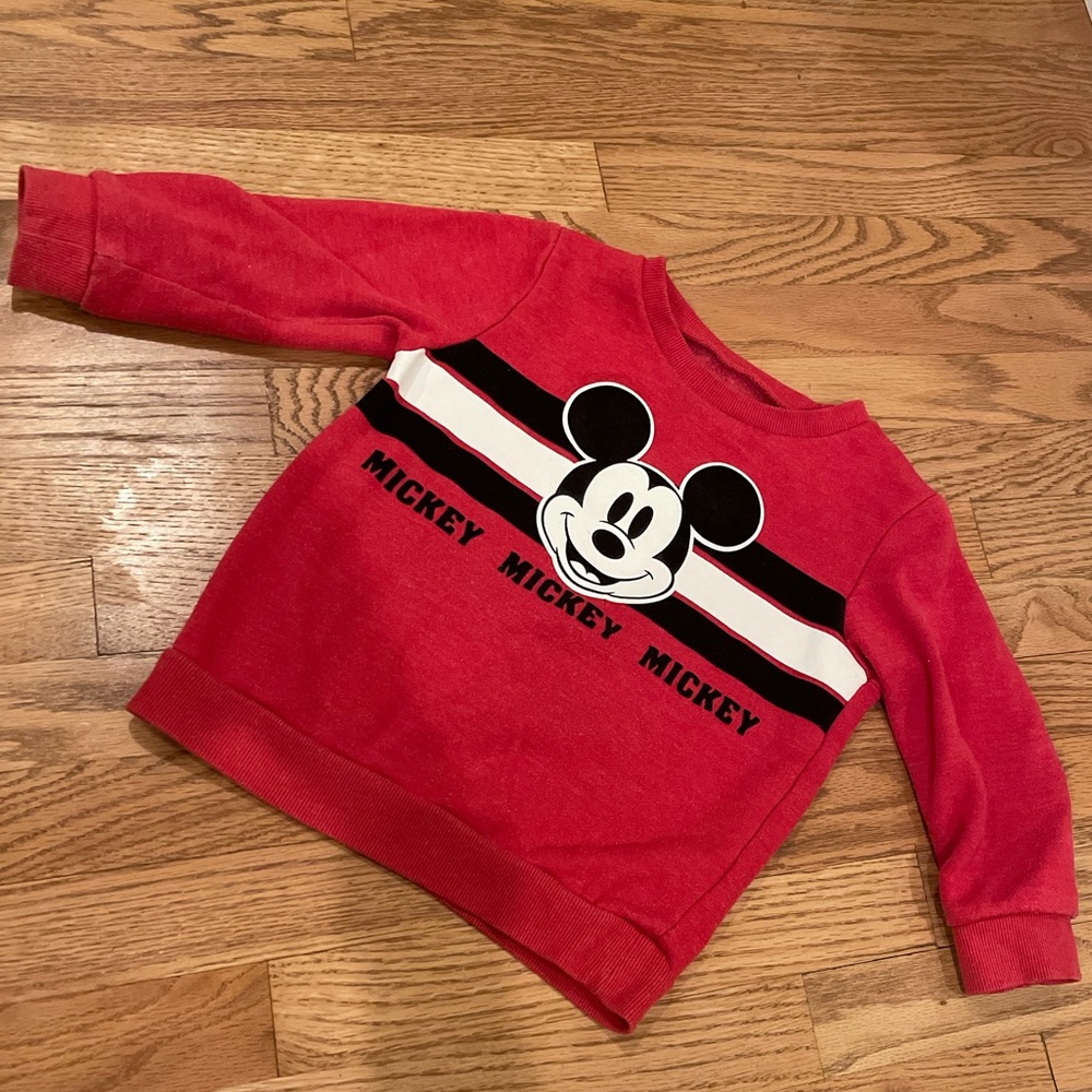 Mickey Sweater - Red (4T)